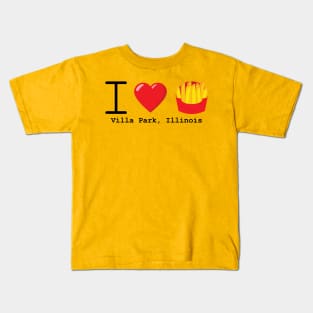 I Love Frys Villa Park Kids T-Shirt